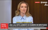 🚫 LULA VETA AUMENTO DE DEPUTADOS