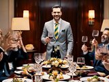 Hora do jantar de luxo, e quem paga a conta? Vocês!